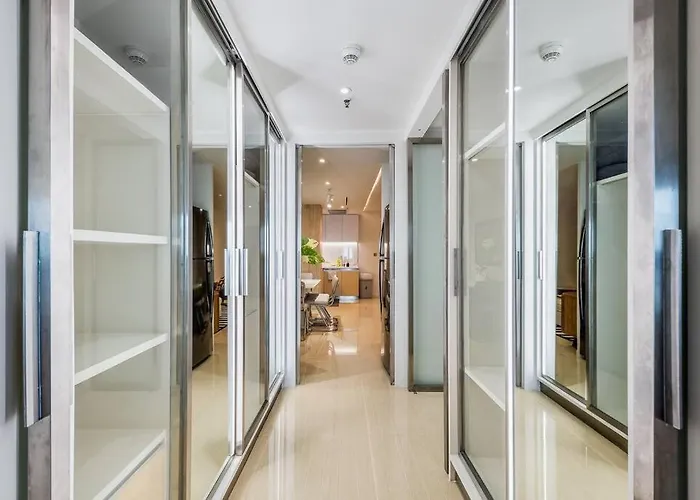 아파트 Iconic Skyline, Big Apartment, Great Location 방콕